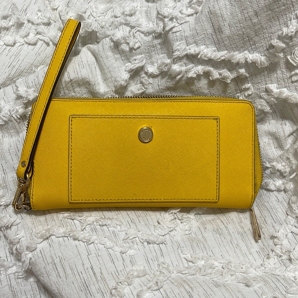 Yellow MK wallet
